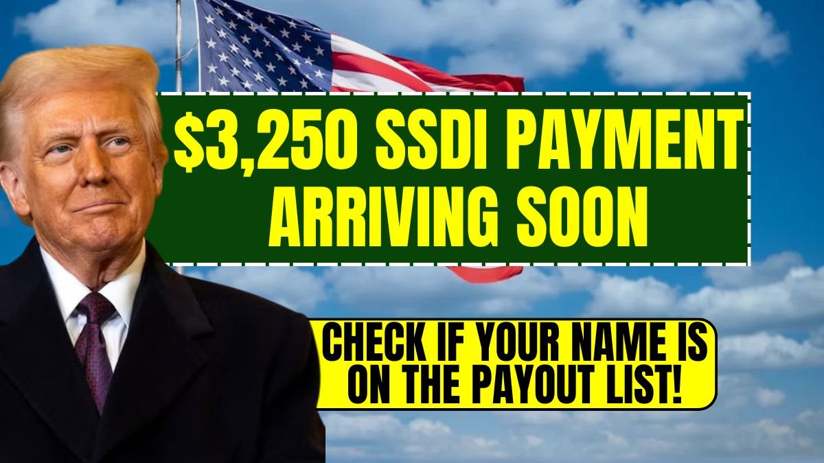 $3,250 SSDI Payment Arriving Soon – Check If Your Name Is on the Payout List!