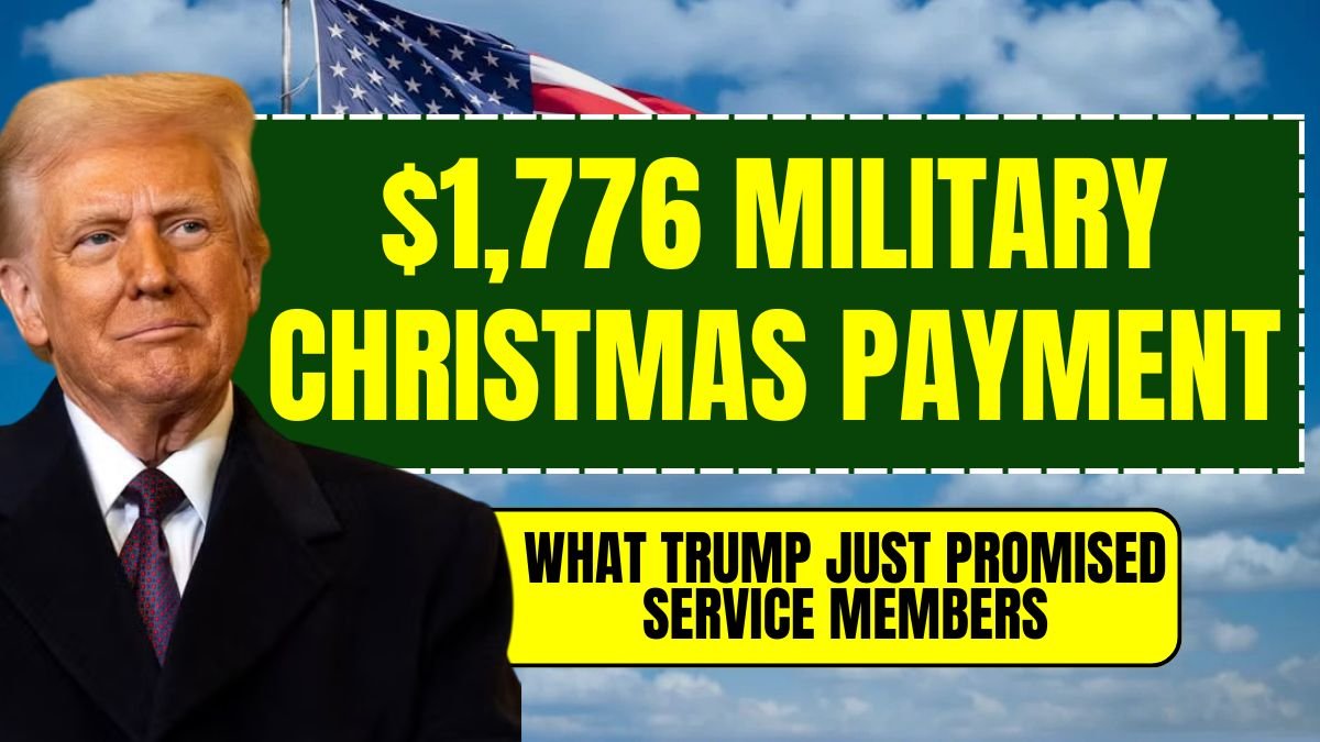 $1,776 Military Christmas Payment: What Trump Just Promised Service Members